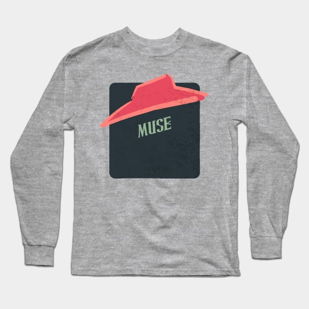 muse Long Sleeve T-Shirt by Bike Ilustrada